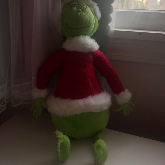 Vintage 1998 Grinch dr. Suess holiday stuffie - Picture 6 of 6